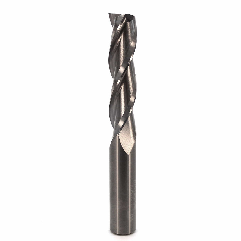Upcut Spiral Router Bit - 1/2" SH - Flutes:Triple Flute - Diameter:1/2" - Cutting Length:2"